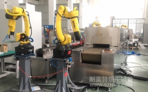 NMT-SDL-616 疫苗玻璃瓶特殊涂層工藝,預(yù)熱+固化自動化對接隧道爐烘烤線(蘇州?？松?